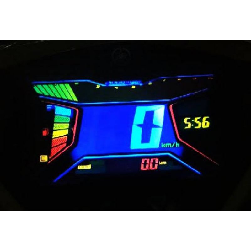 Sunburn Stiker LCD speedometer Aerox 155 dan Lexi