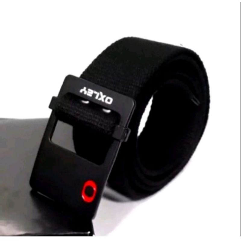 sabuk pria /Dewasa Canvas Denim hitam/OKLEY G4S7 ikat pinggang kulit asli ikat pinggang pria dewasa 