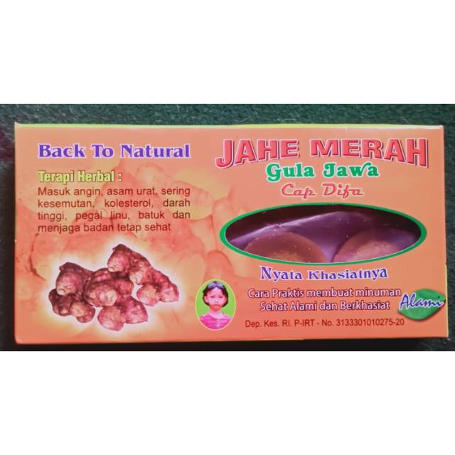 

Jahe Merah Cap Difa