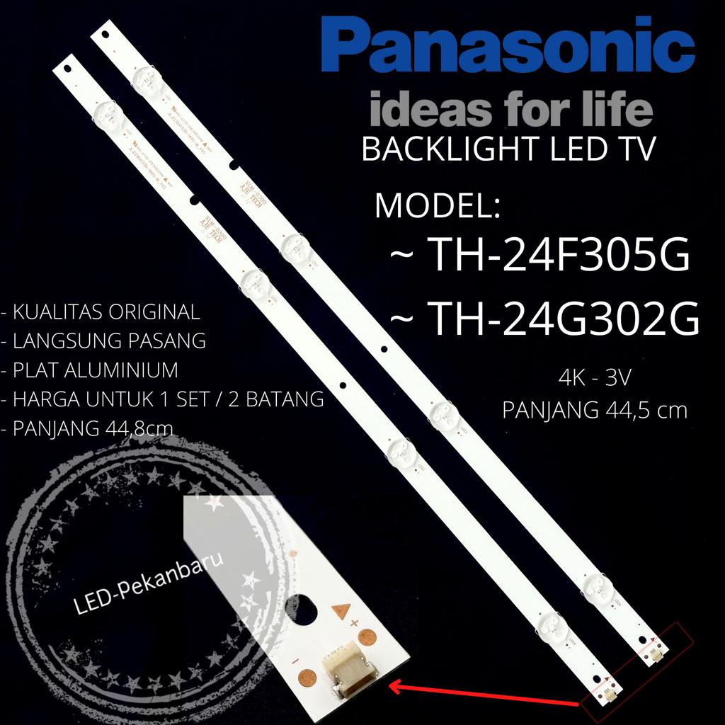 BACKLIGHT LED TV PANASONIC TH 24G302G 24G302 G LAMPU BL 24 INC 4K 3V