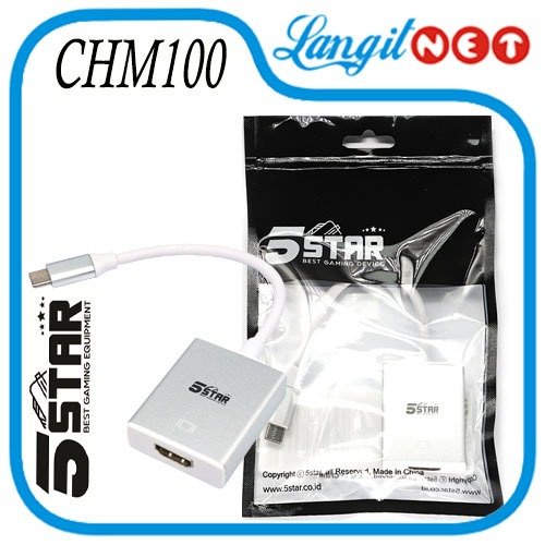 CHM100 5STAR TYPE C MALE TO HD FEMALE CONVERTER