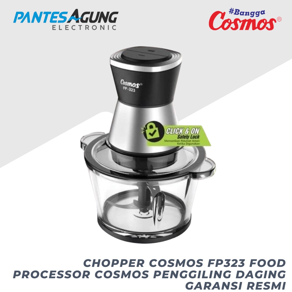 Chopper Cosmos FP323 / FP32 Food Processor Cosmos Penggiling Daging GARANSI RESMI