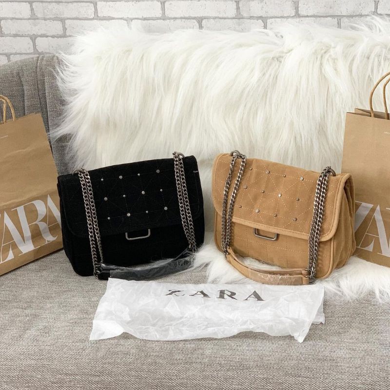 Zara Suede Bag