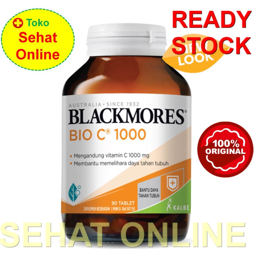 BPOM Blackmores Kalbe Bio C 1000 mg