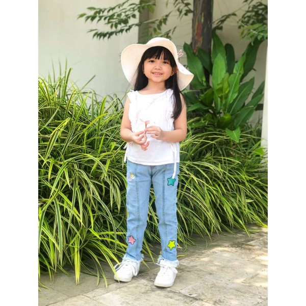 Afsheenastore Celana Panjang Anak Girly Jeans Annabelle 2-10T