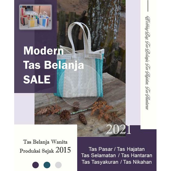 (Model Kekinian), Tas Belanja, Tas 7 Bulanan, Tas Arisan, Tas Selamatan Webbing Bag