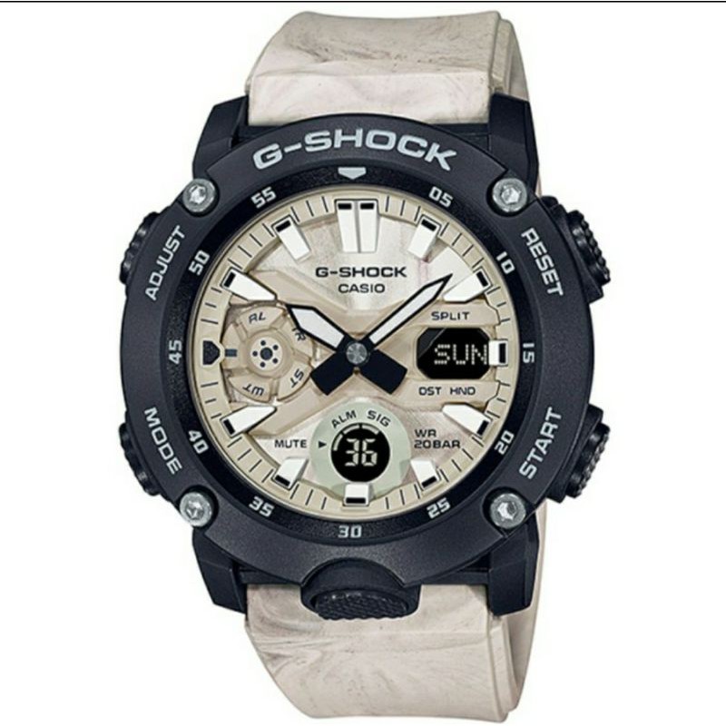 Jam Tangan G-SHOCK GA-2000WM-1ADR / GA2000WM1ADR / GA 2000WM 1ADR Original Garansi Resmi 2thn GAP