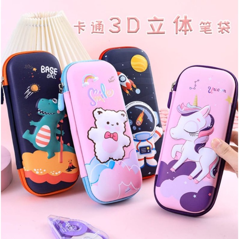 

tempat pensil anak 3 dimensi kotak pensil import