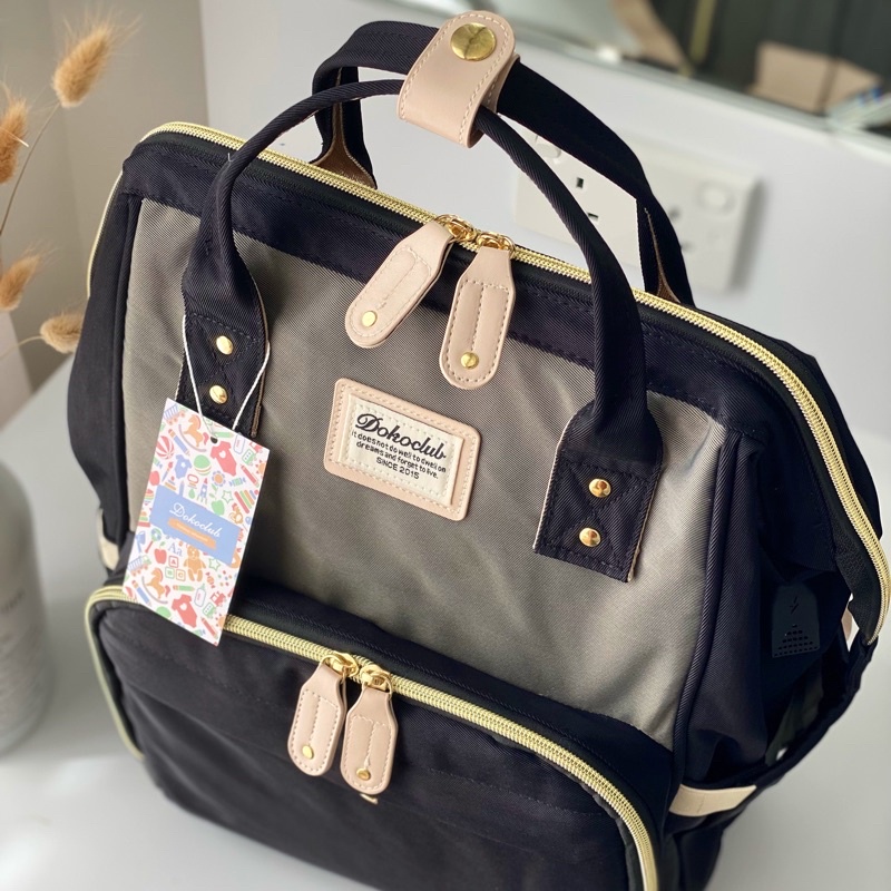 03.03 CRAZY SALE !! TAS DIAPER / TAS BAYI DOKOCLUB DIAPERBAG (LUXE SERIES)