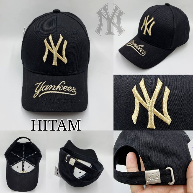 Topi Pria wanita import Baseball Logo Bordir model terbaru