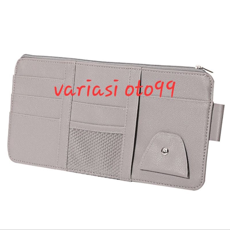 TEMPAT KARTU DOKUMEN UANG KARCIS KARTU E TOLL MOBIL CAR CARD ORGANIZER IMPOR PUNYA