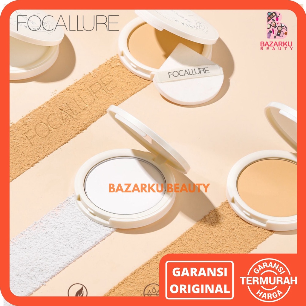 Focallure Oil Control Stay Powder Focallure Compact Powder Focallure Bedak Padat Focallure Matte Powder Focallure Bedak Focallure Focallur Fucallure Focalure Foccalure