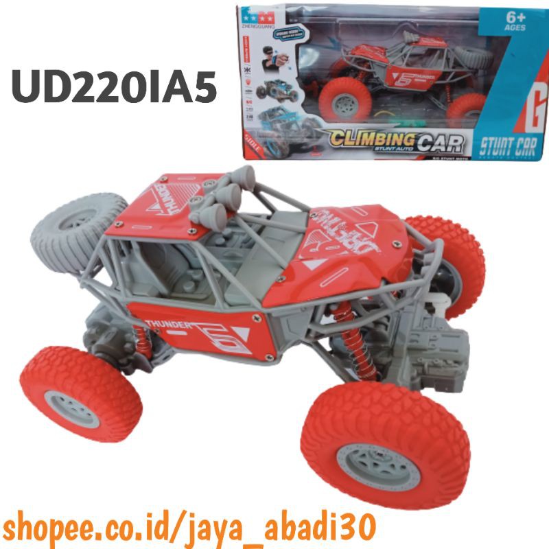 MAINAN MOBIL RC REMOTE CONTROL JEEP OFF ROAD ROCK CLIMBING CAR UD220IA5