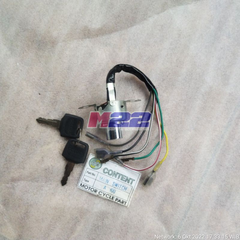 kunci konci kontak suzuki a100 A 100