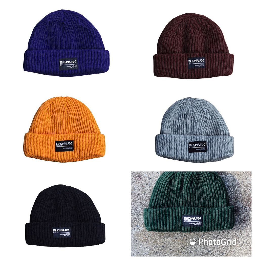 COD Remux Kupluk Rajut Kupluk Beanie Hat Kupluk Short Beanies Man Kupluk Distro Kupluk Pria Dewasa Kupluk Wanita