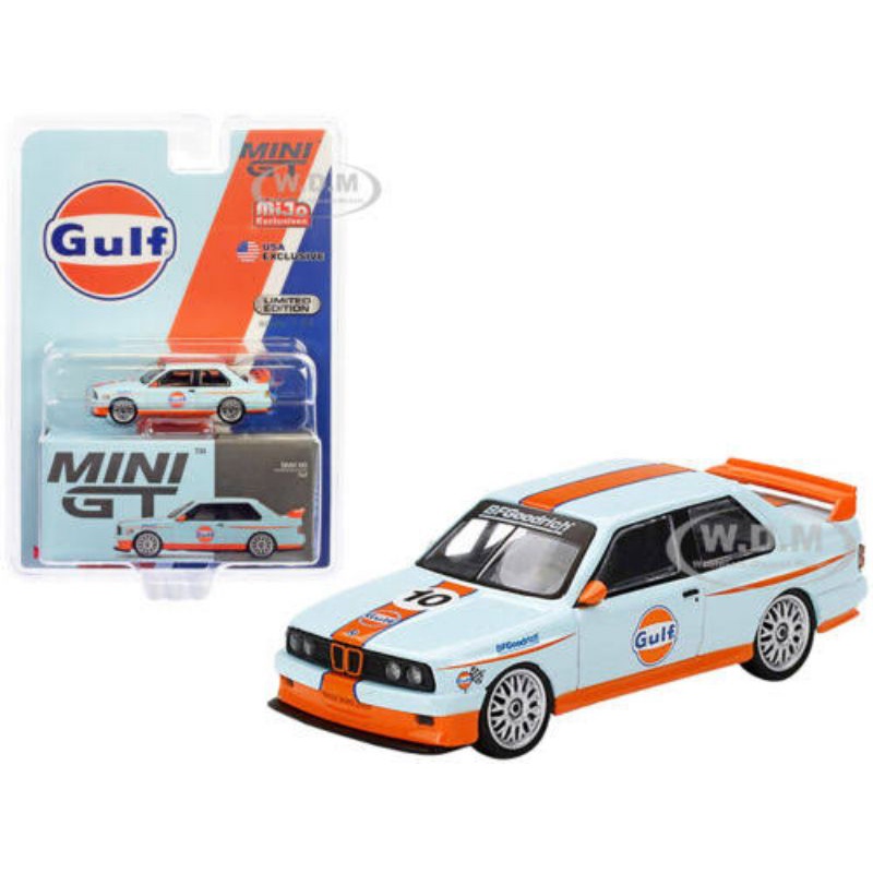 Minigt 1/64 diecast MGT00314MJ BMW M3 E30 Gulf