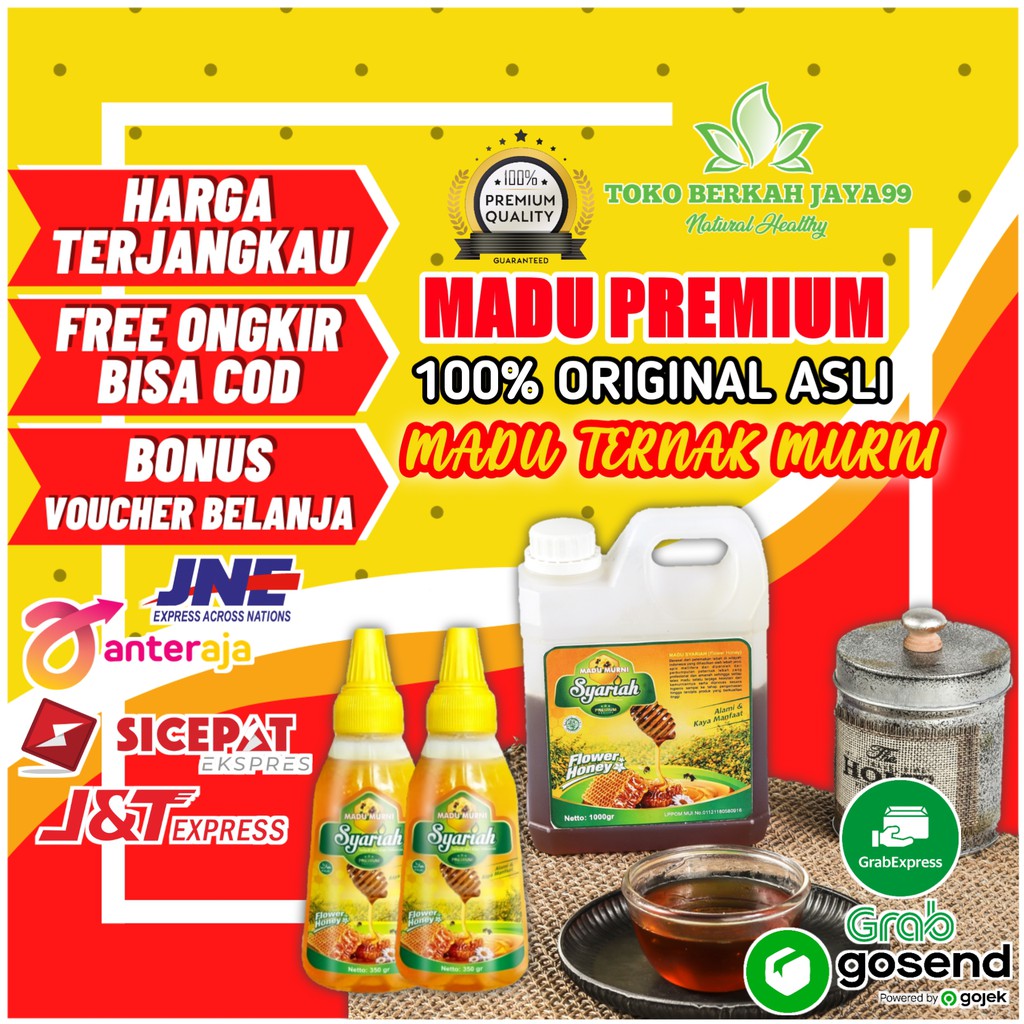 

Madu Murni Asli Ternak 100% Original Premium SYARIAH - Madu Sehat Flower Honey 1Kg