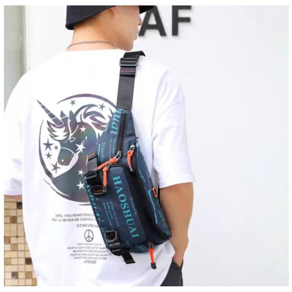 Tas selempang pria waist bag selempang COOL PRO STYLE