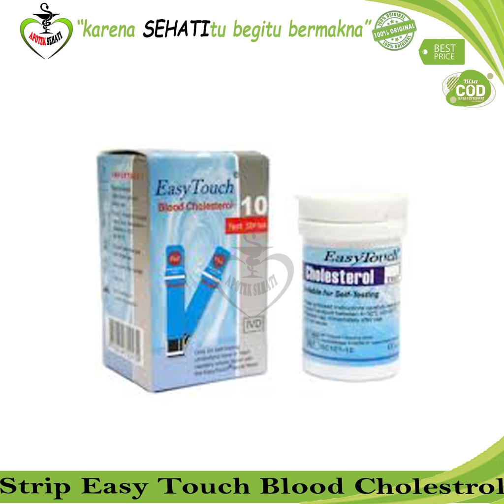 STRIP EASY TOUCH CHOLESTEROL KOLESTEROL