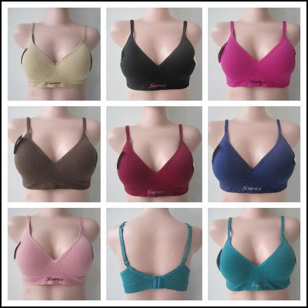 Bra Bh Tanpa Kawat Busa Tipis Super Sorex Asli Dan