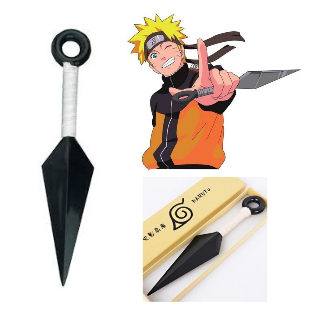 Mainan Ninja Kunai Naruto Cosplay Plastik 111124