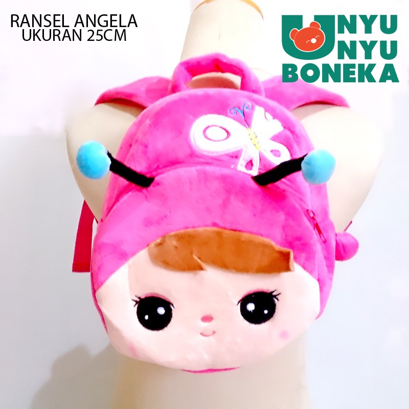 Tas Ransel Sekolah M Paud Boneka metoo angela pretty girl baby lebah bee kpop korea