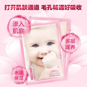 BEAUTY HOST Masker Wajah Moisturizing Whitening Baby Formula 10 PCS