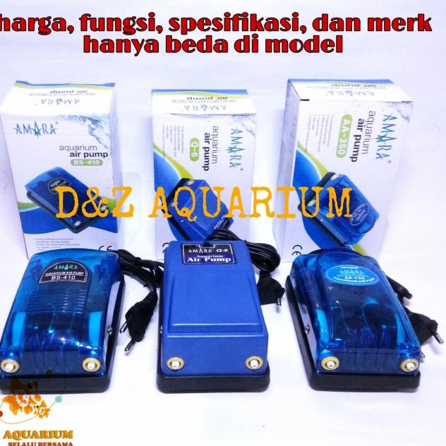 ✿ AIR PUMP AERATOR AMARA BS 410 POMPA UDARA AQUARIUM KOLAM IKAN ۩