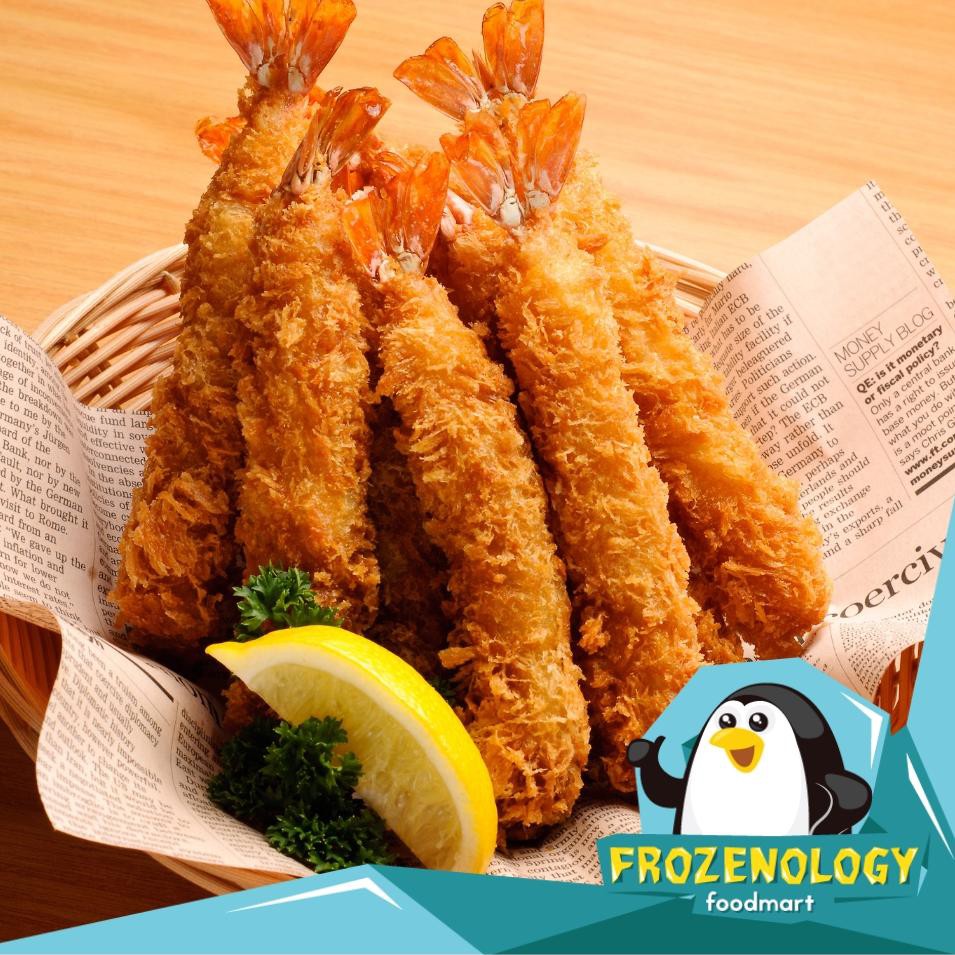 

READY BOSKYU Ebi Furai Bento Udang Goreng Tepung Shrimp Tempura Ebifurai Jumbo 12 pcs