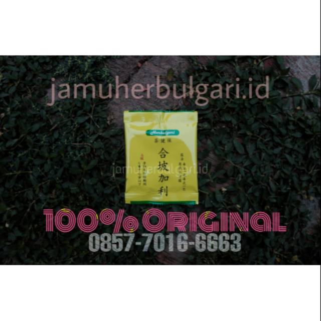 

TEH HERBULGARI 100% ORIGINAL