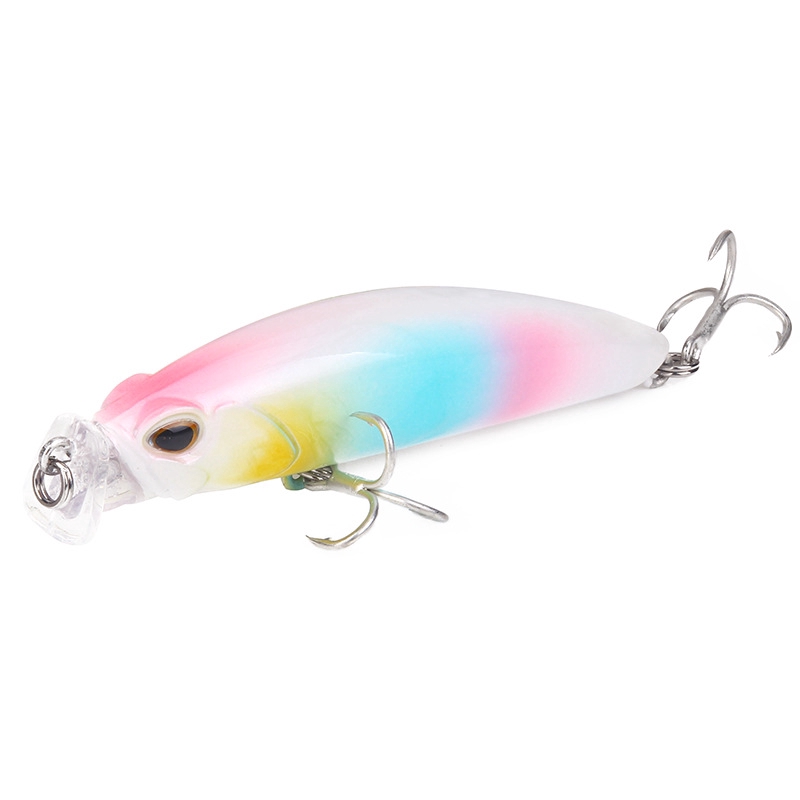 1PCS 8cm/10g Umpan Pancing Umpan Ikan 3D Eyes Plastic Alat Pancing Alat Pancing Murah relix nusantara Heavy Sinking Minnow Clouser Minnow Minnow Lure Umpan Pancing Buatan Umpan Mancing Kail Pancing