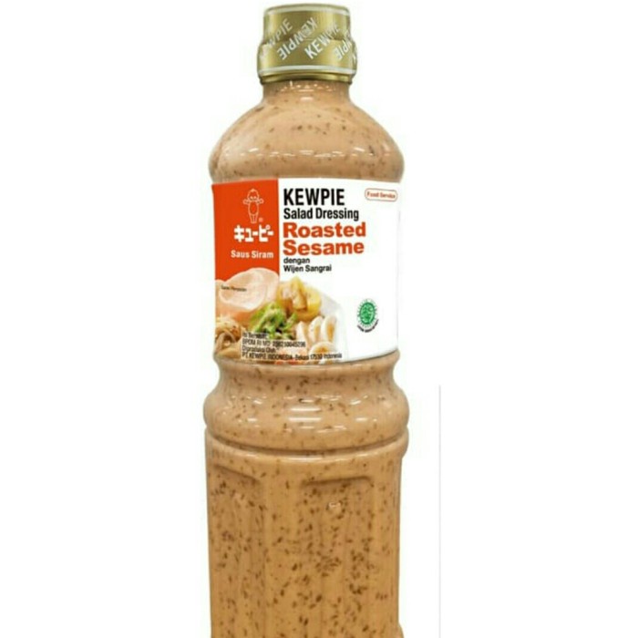 

SAUS-DRESSING- KEWPIE SALAD DRESSING ROASTED SESAME /KEWPIE WIJEN SANGRAI 1L -SAUS-DRESSING.
