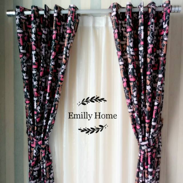 Terlaris Gorden Minimalis Murah Motif Kucing Tirai Jendela  Gorden Anak Gorden Jendela  Pintu Minimalis VdLDkYIlAVGyg