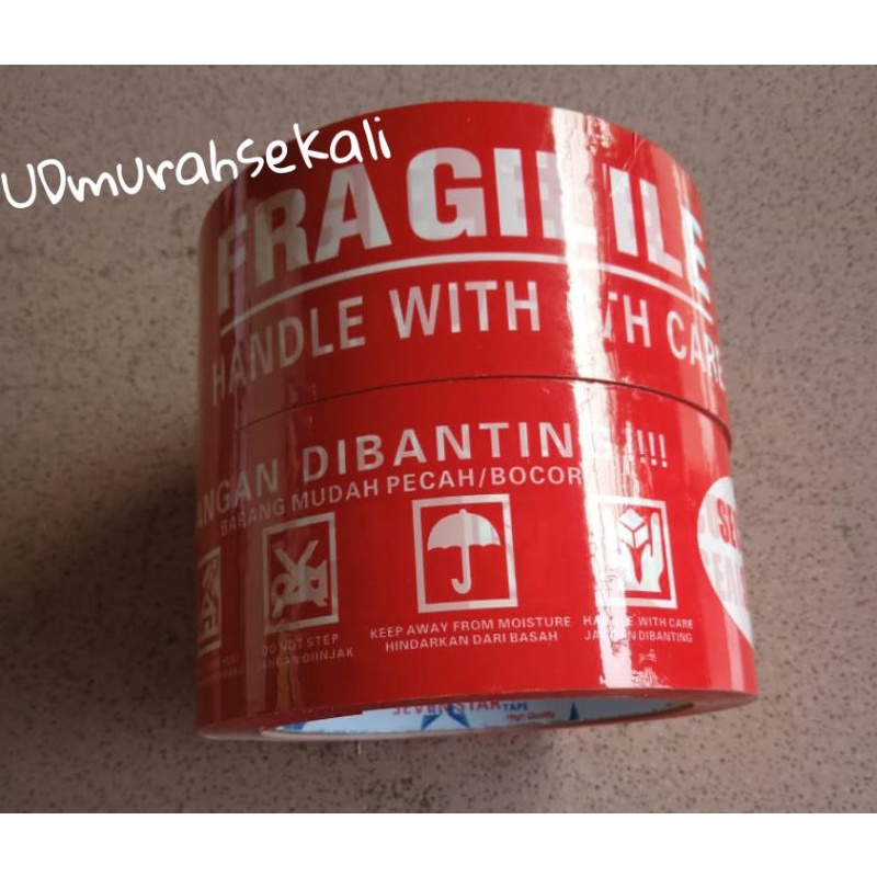 

Isolasi Fragile 48mmx90yard Jangan dibanting kirim kilat