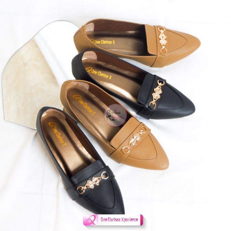 Sepatu Heels Wanita Clarisse Branded Import