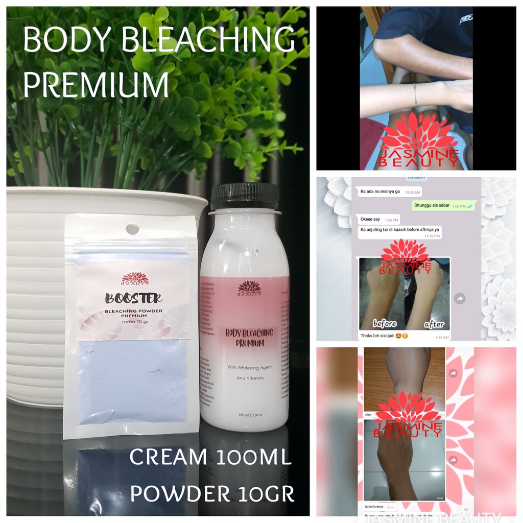 Bleaching Badan Salon / Body Bleaching Salon / Pemutih Badan Salon