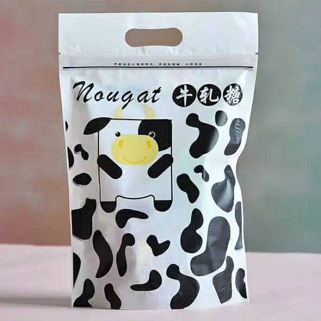 

kantong plastik ziplock permen nougat/cookies bag candy zipper/souvenir hampers/gift