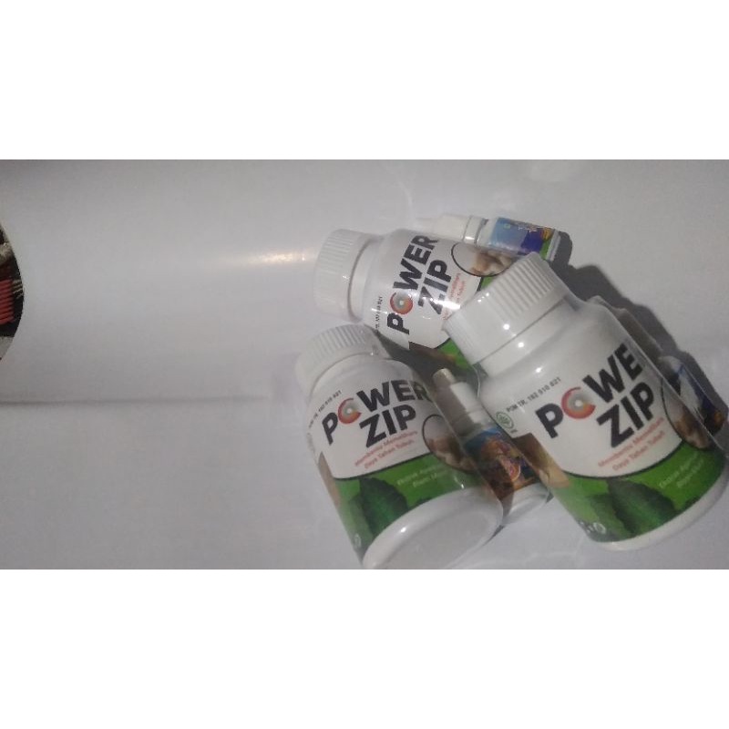 OBAT HERBAL POWER ZIP POWER ZIP ISI 60 KAPLET