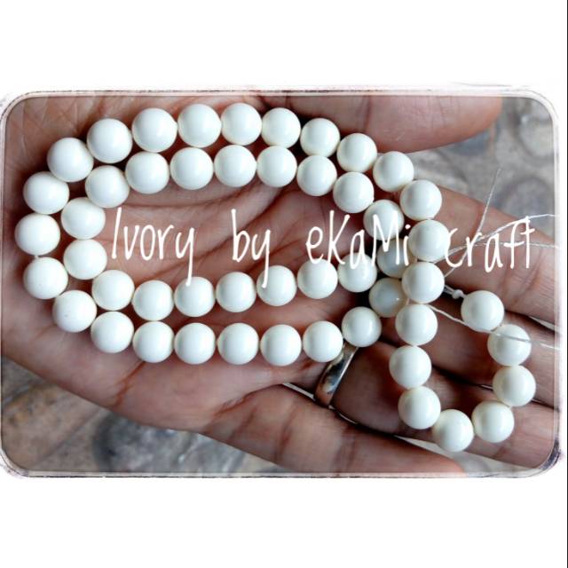 Mutiara Swarovski 8mm " Ivory "