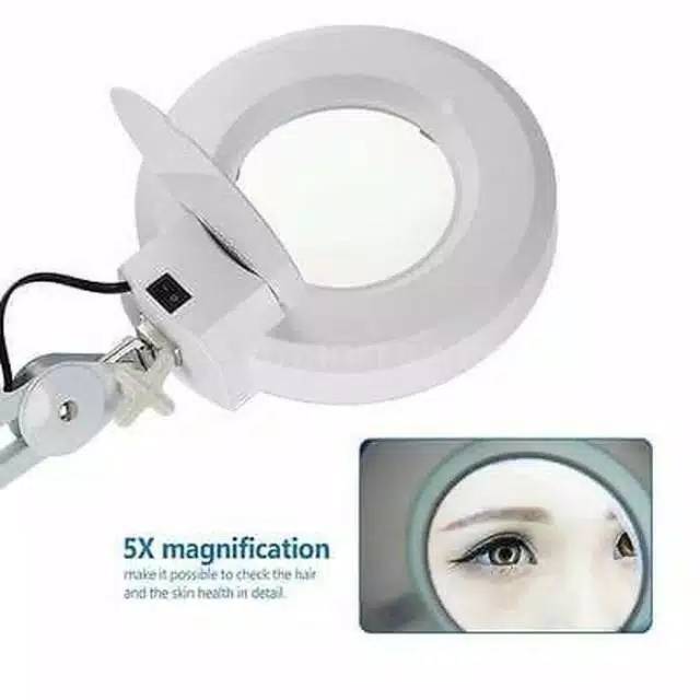 Lampu facial/ lampu kaca pembesar/ lampu sulam alis