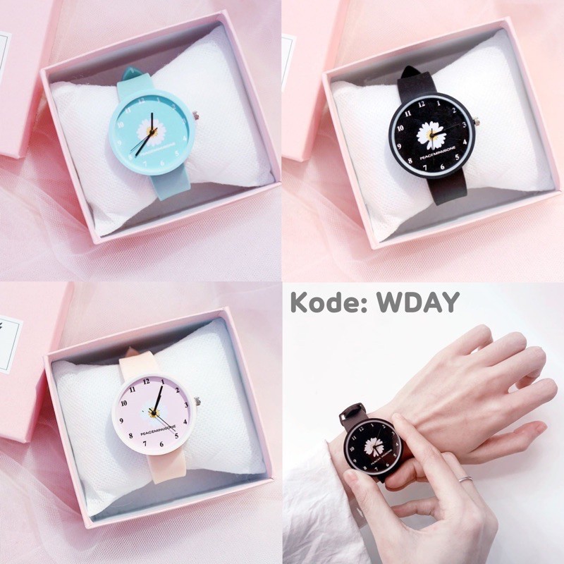 jam tangan daisy fashion jam tangan wday daisy warna