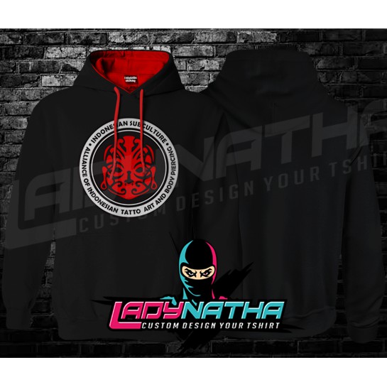 Hoodie Jumper Indonesian Subculture ISC Tatto