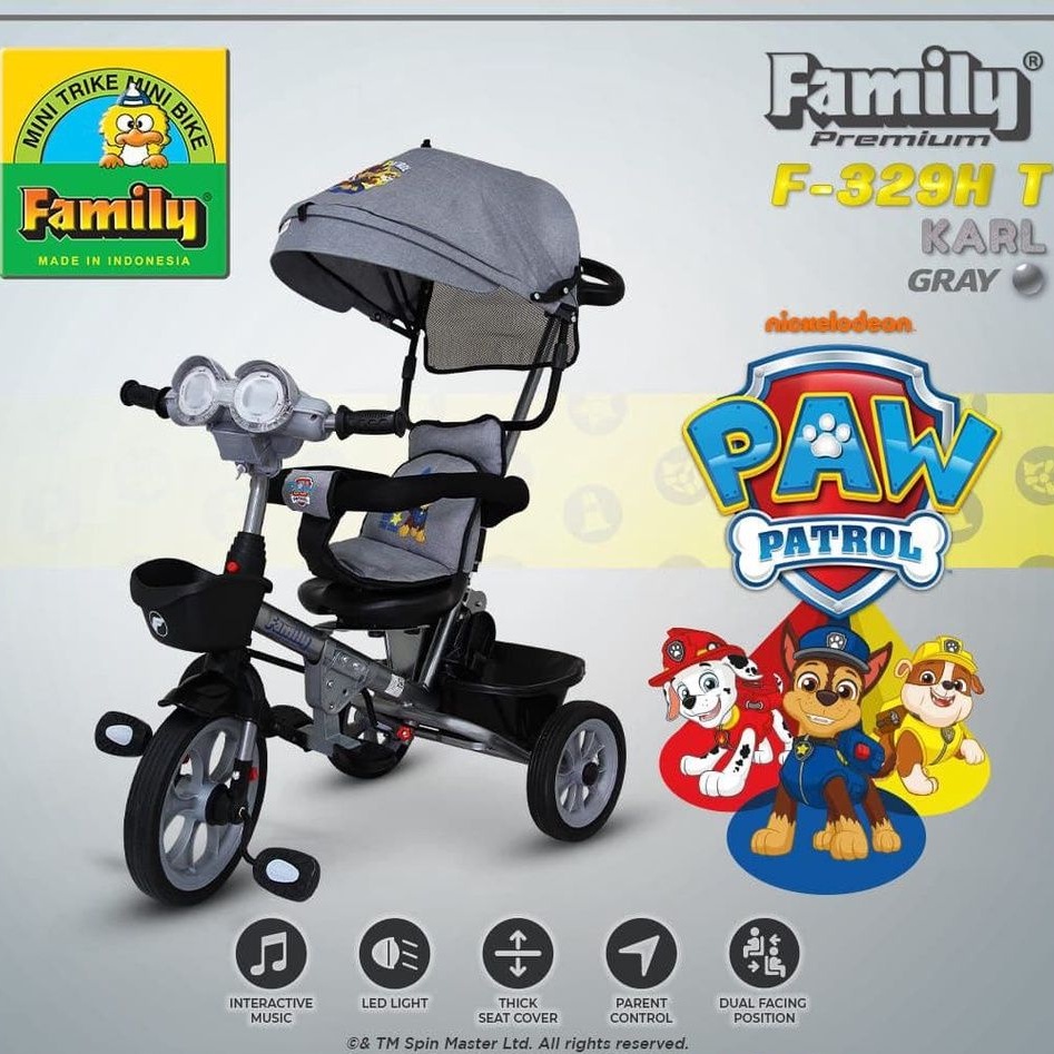 ❤Bazar❤ SEPEDA ANAK RODA TIGA FAMILY 329 HT