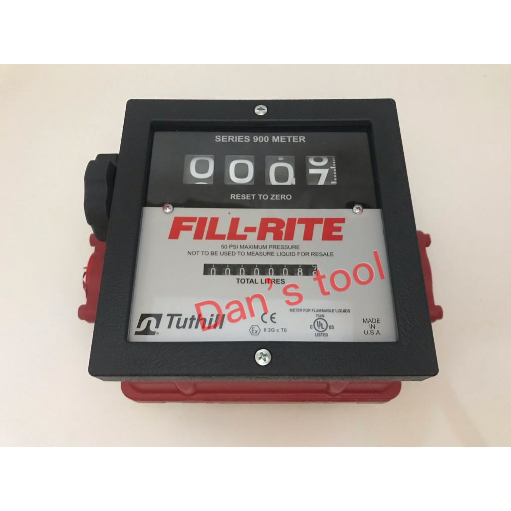 Flow Meter FILL RITE series 900 4 digit 1 1/2 inch Shopee Indonesia