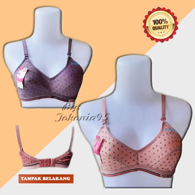 Bra Sport Motif Tanpa Busa Ketty