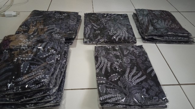 Maura Couple - Sania Ruffle Batik Couple Jumbo Ori Ndoro Jowi Dnt Garansi Termurah