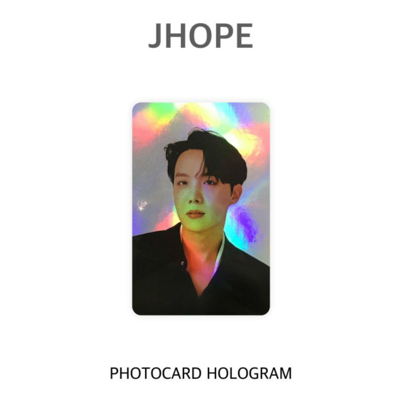 Photocard Hologram BTS New Years Eve 2021