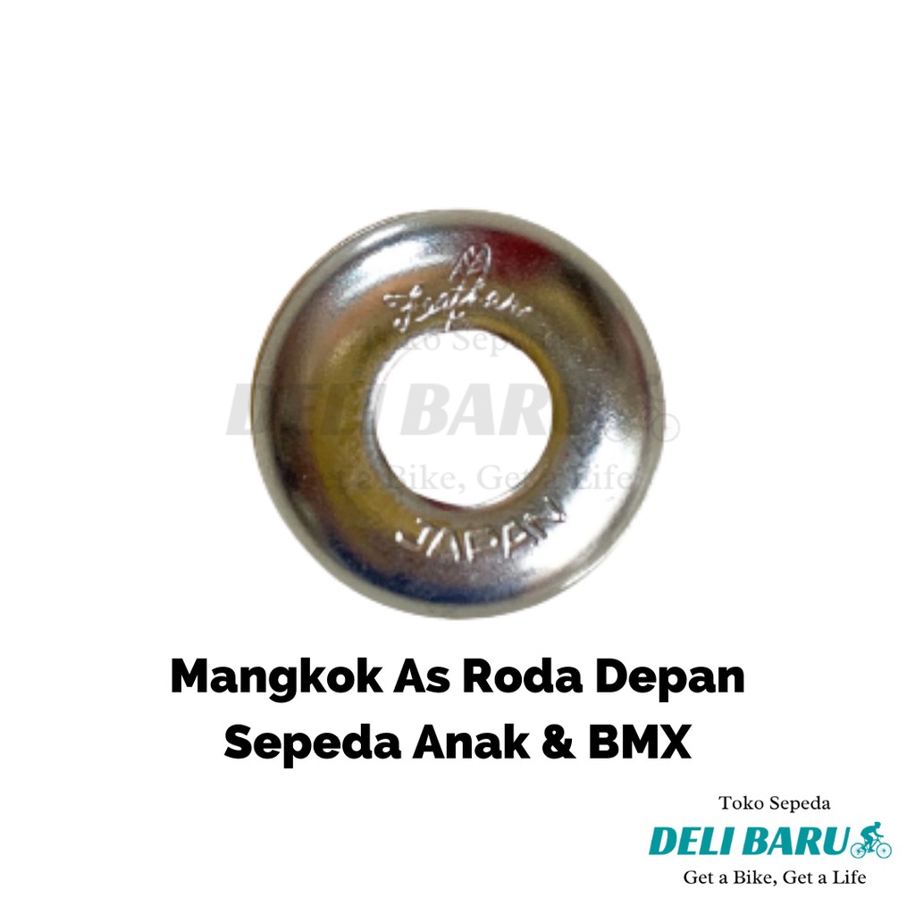 Mangkok as roda depan sepeda anak BMX