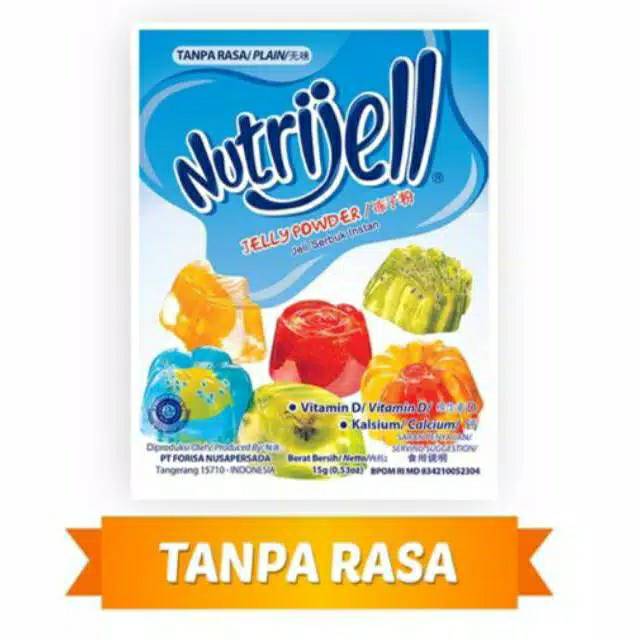 

Nutrijell Plain / Jelly Plain Tanpa rasa