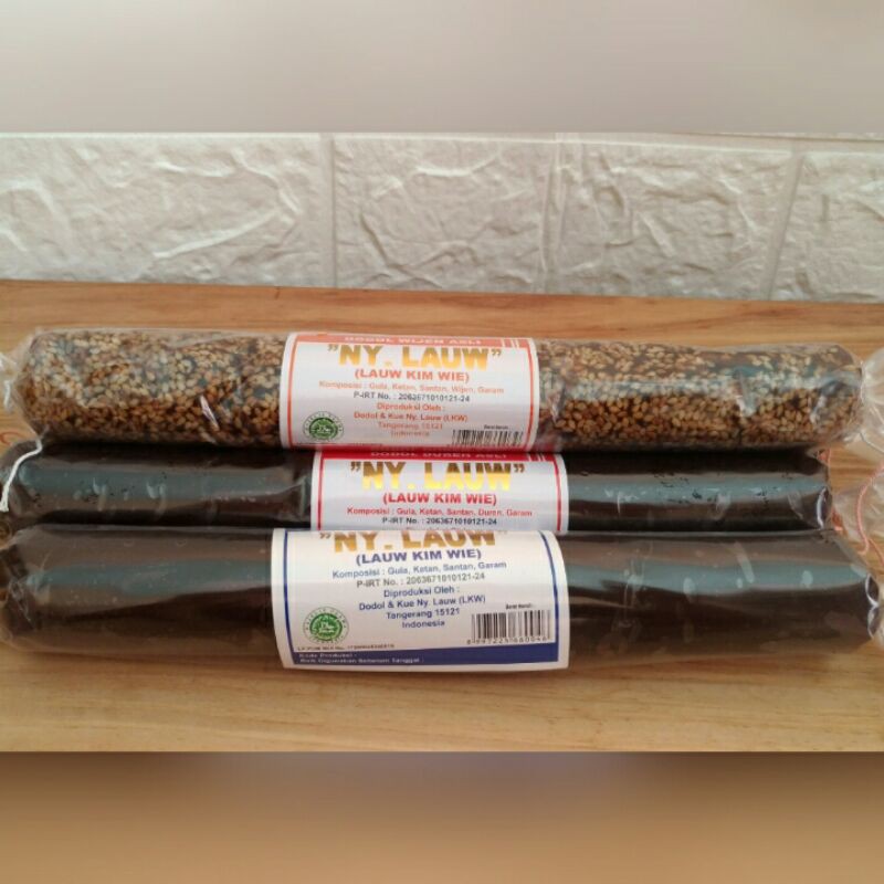 

dodol ny lauw / dodol betawi / dodol khas tangerang 1 kg